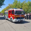 Desfile de unidades bomberos